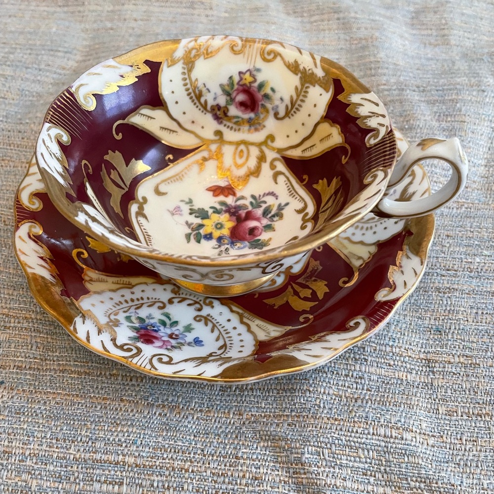 Tea cup and saucer from Japan